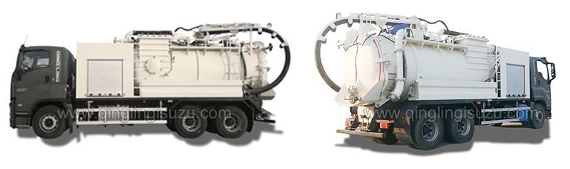 VC61 Combo Vacuum Truck（13000L）