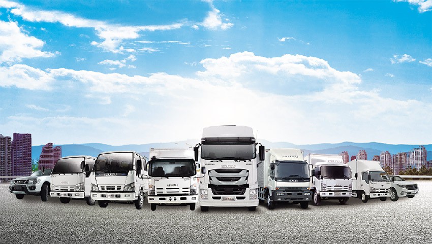 Qingling Isuzu full range commercial truck manufacturer