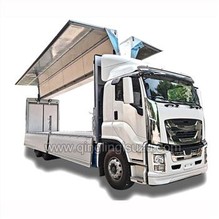 Qingling  GIGA VC61 6x4 9m Aluminium Wing Van Truck 380 Horsepower